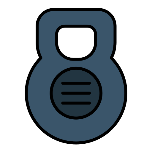kettlebell Generic color lineal-color icon