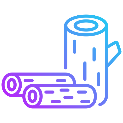 drewno kominkowe Generic gradient outline ikona