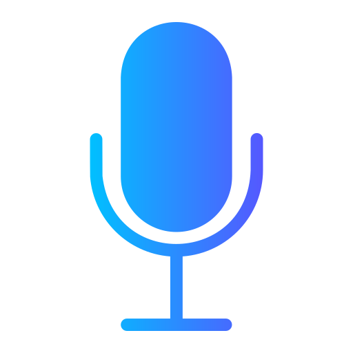 Mic Generic gradient fill icon