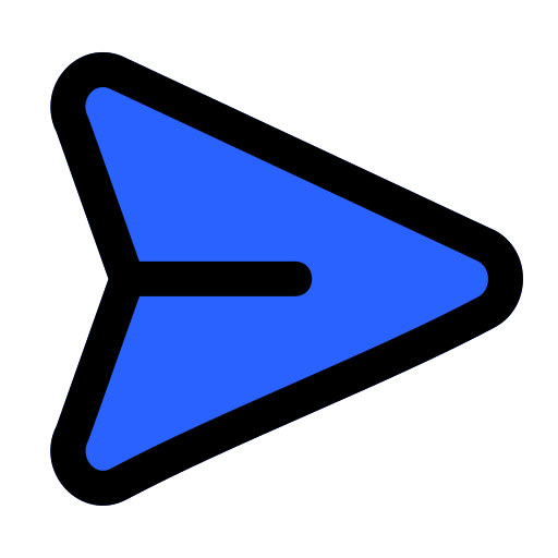 Paper plane Generic color lineal-color icon