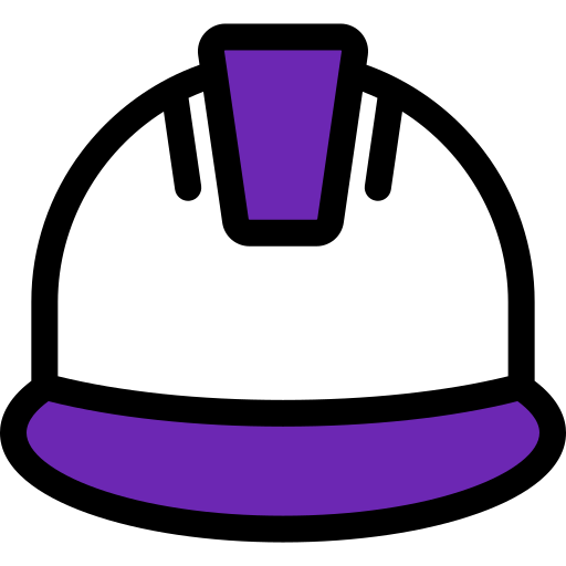 労働者の帽子 Generic color lineal-color icon