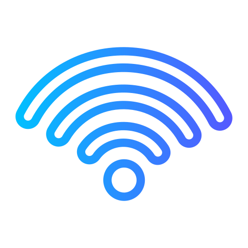 Wireless Generic gradient outline icon