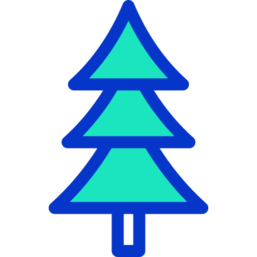 árvore de natal Generic color lineal-color Ícone