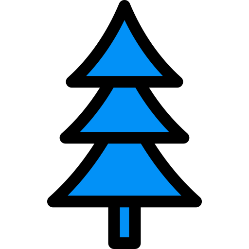 크리스마스 트리 Generic color lineal-color icon