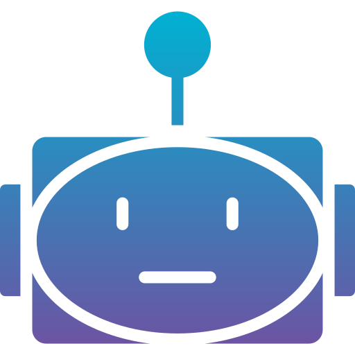 Robot Generic gradient fill icon