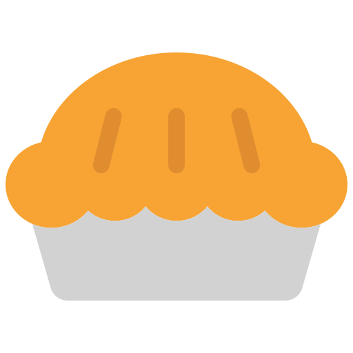 torta di mele Generic color fill icona
