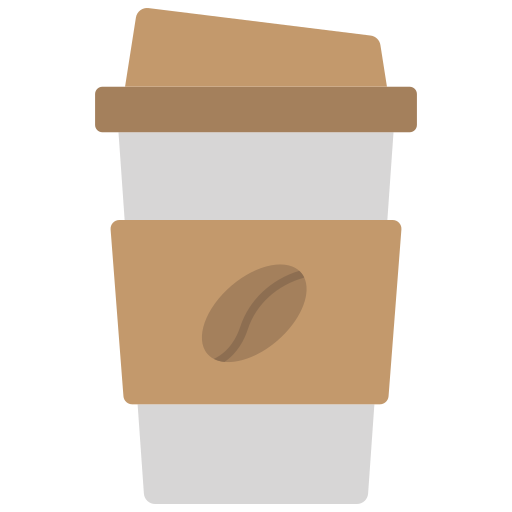 Кофе Generic color fill иконка