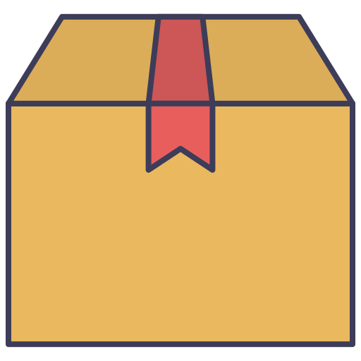 宅配ボックス Generic color lineal-color icon