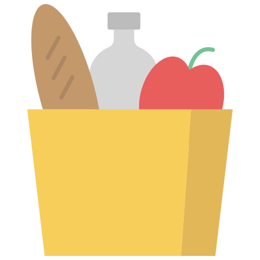 식료품점 Generic color fill icon