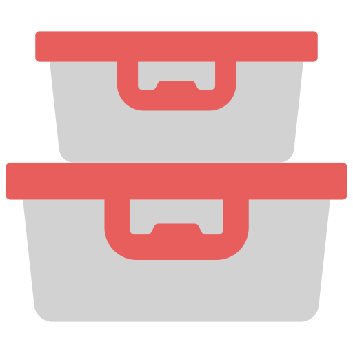 cesta de comida Generic color fill icono