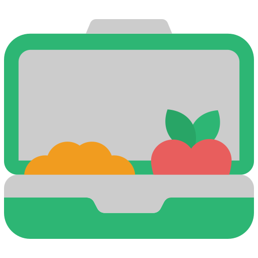 caja de comida Generic color fill icono