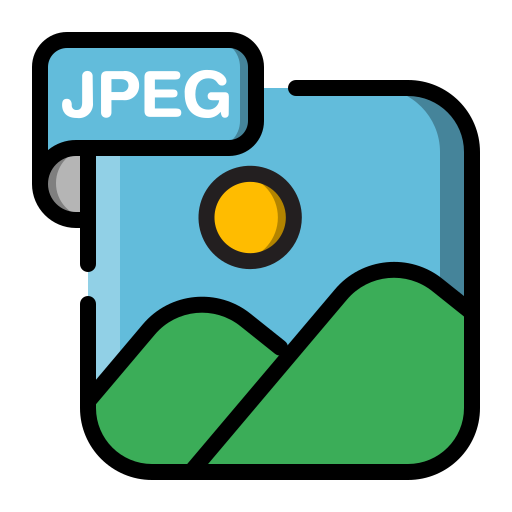 jpeg Generic color lineal-color icoon