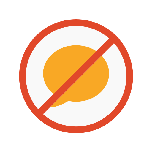 No chat Generic color fill icon