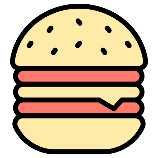 burger Generic color lineal-color ikona