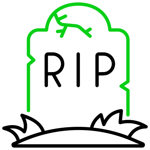 Надгробие Generic color outline иконка