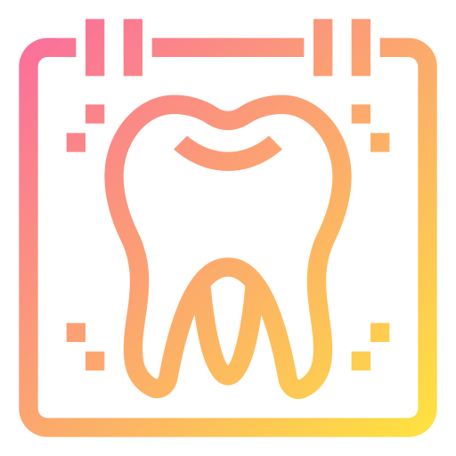 examen dentaire Generic gradient outline Icône