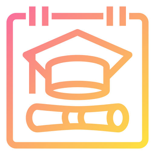 Graduation day Generic gradient outline icon