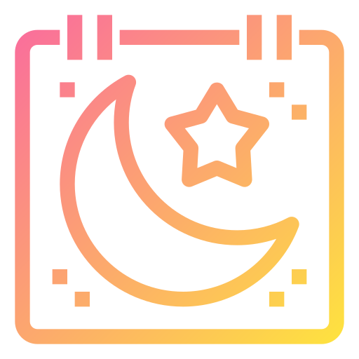 ramadan Generic gradient outline Icône