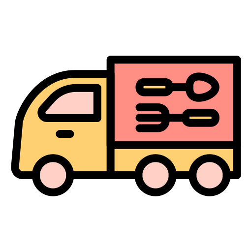 Фургон доставки Generic color lineal-color иконка