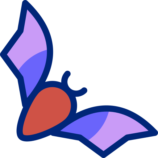 Летучая мышь Basic Accent Lineal Color иконка