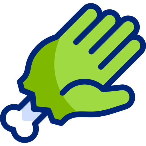 Hand Basic Accent Lineal Color icon