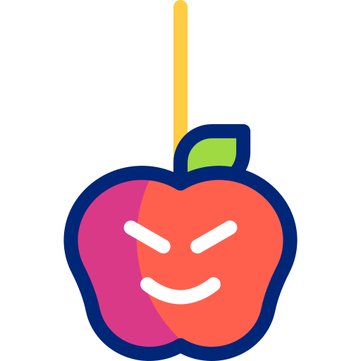 Карамельное яблоко Basic Accent Lineal Color иконка