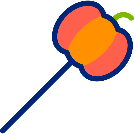 사탕 과자 Basic Accent Lineal Color icon
