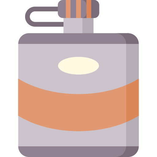 Hip flask Special Flat icon