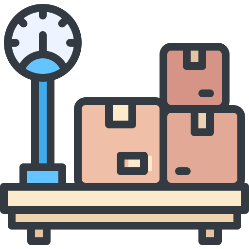 Weight scale Generic color lineal-color icon