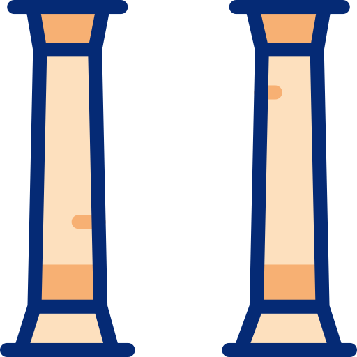 Столпы Геракла Basic Accent Lineal Color иконка