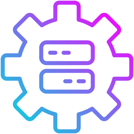 dataserver Generic gradient outline icoon