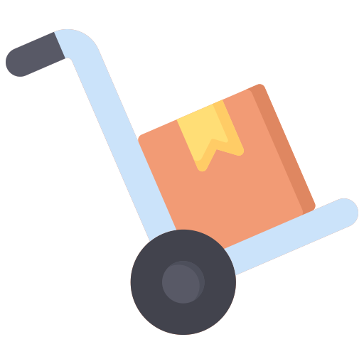 Delivery cart Generic color fill icon