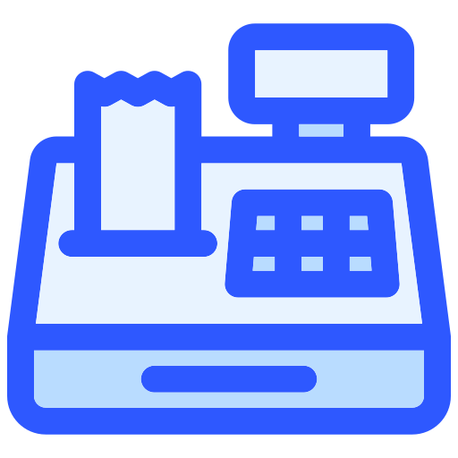 Cash register Generic color lineal-color icon