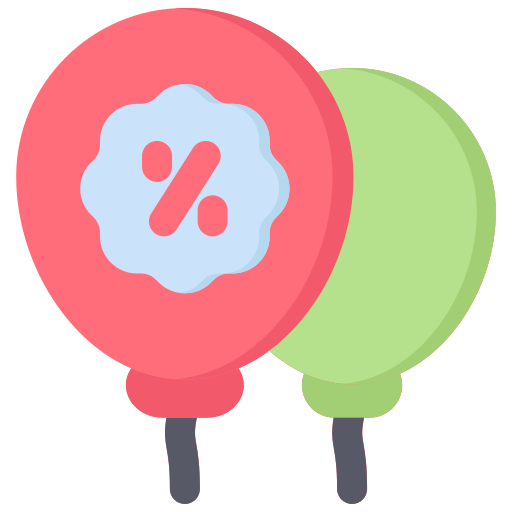 balony Generic color fill ikona