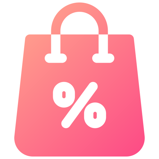 Shopping bag Generic gradient fill icon
