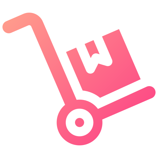 Delivery cart Generic gradient fill icon