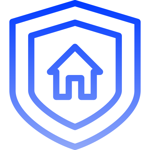 seguridad de casa Generic gradient outline icono