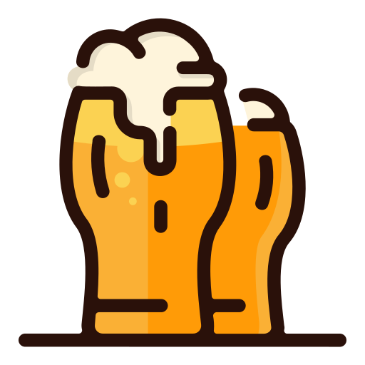 vaso de cerveza Generic color lineal-color icono