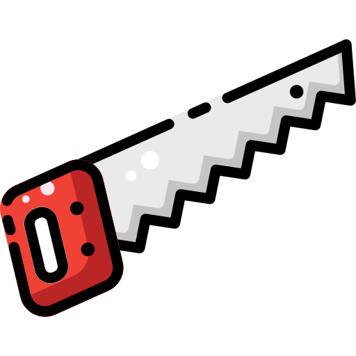 Hand saw Generic color lineal-color icon