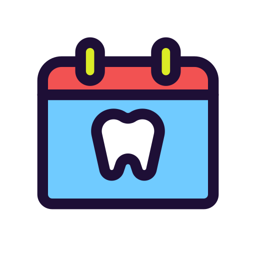 치과 예약 Generic color lineal-color icon
