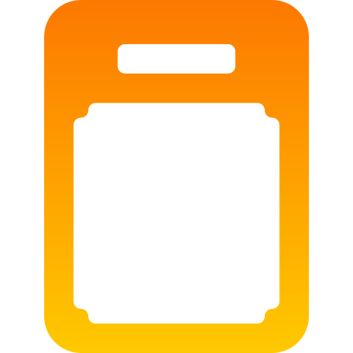 Cutting board Generic gradient fill icon