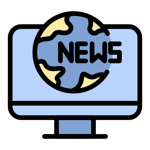 World news Generic color lineal-color icon