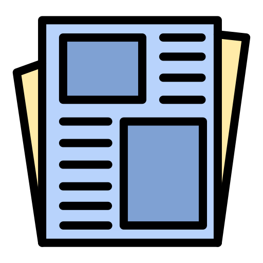Newspaper Generic color lineal-color icon