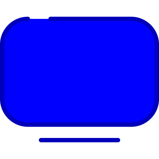 Streaming tv app Generic color lineal-color icon