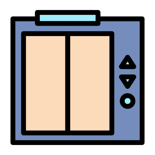 승강기 Generic color lineal-color icon