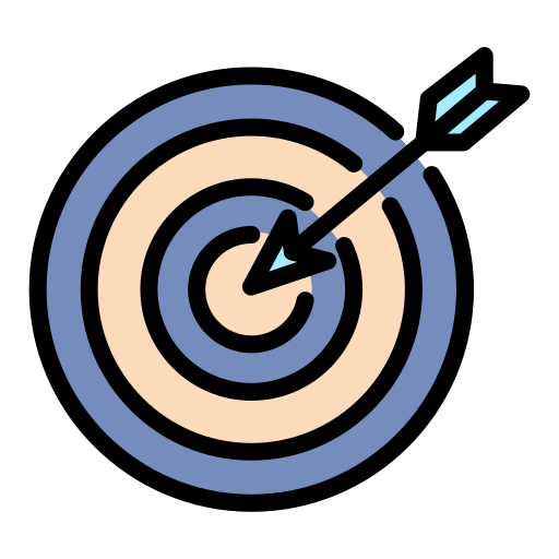 ダーツボード Generic color lineal-color icon