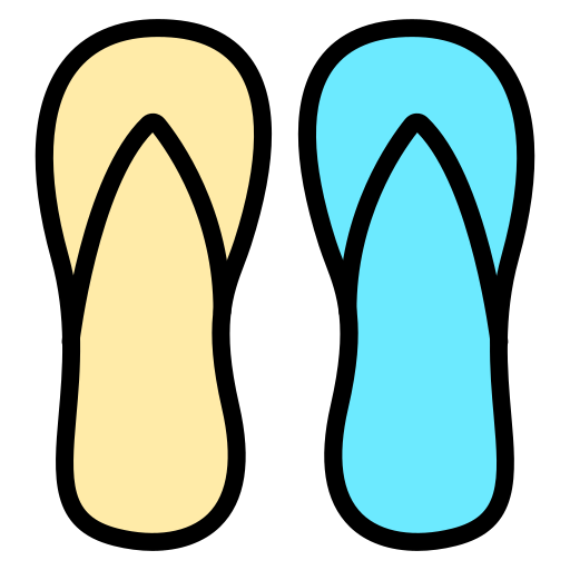 sandały Generic color lineal-color ikona