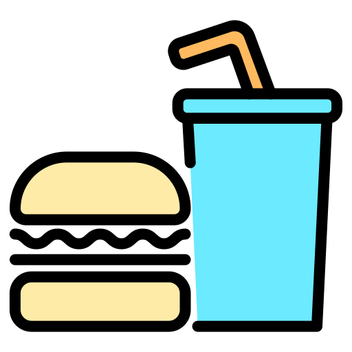 comida rápida Generic color lineal-color icono