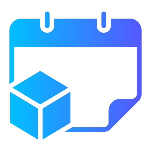 cube Generic gradient fill Icône