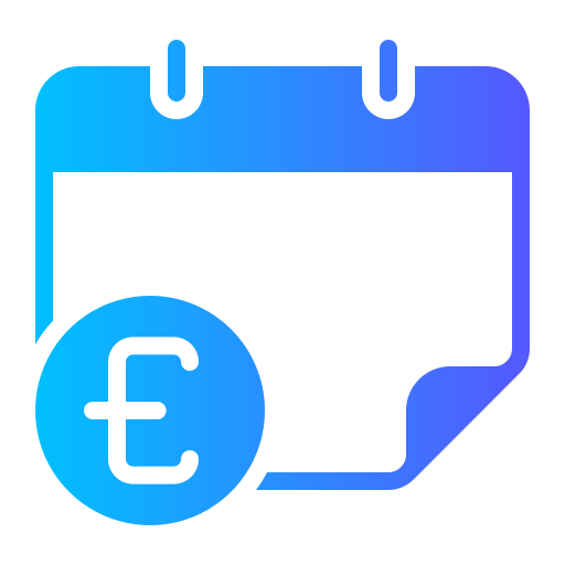 euro Generic gradient fill Icône